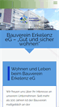 Mobile Screenshot of bauverein-erkelenz.de